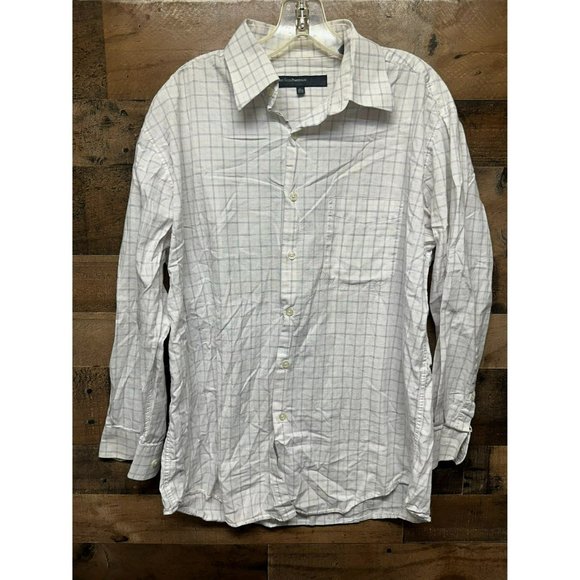Perry Ellis Portfolio Men's Long‎ Sleeve Button Up Size Large - Picture 1 of 5